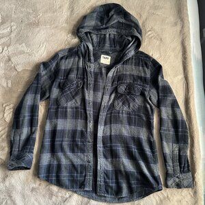 TNA Hooded Flannel Shirt